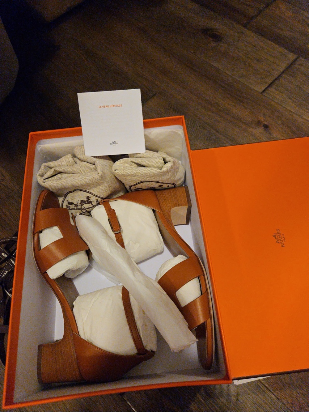 Hermes Women’s Sandal Encens 50 - Picture 5 of 6